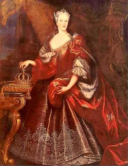 Portrait of Elisabeth  de Lorraine, unknow artist